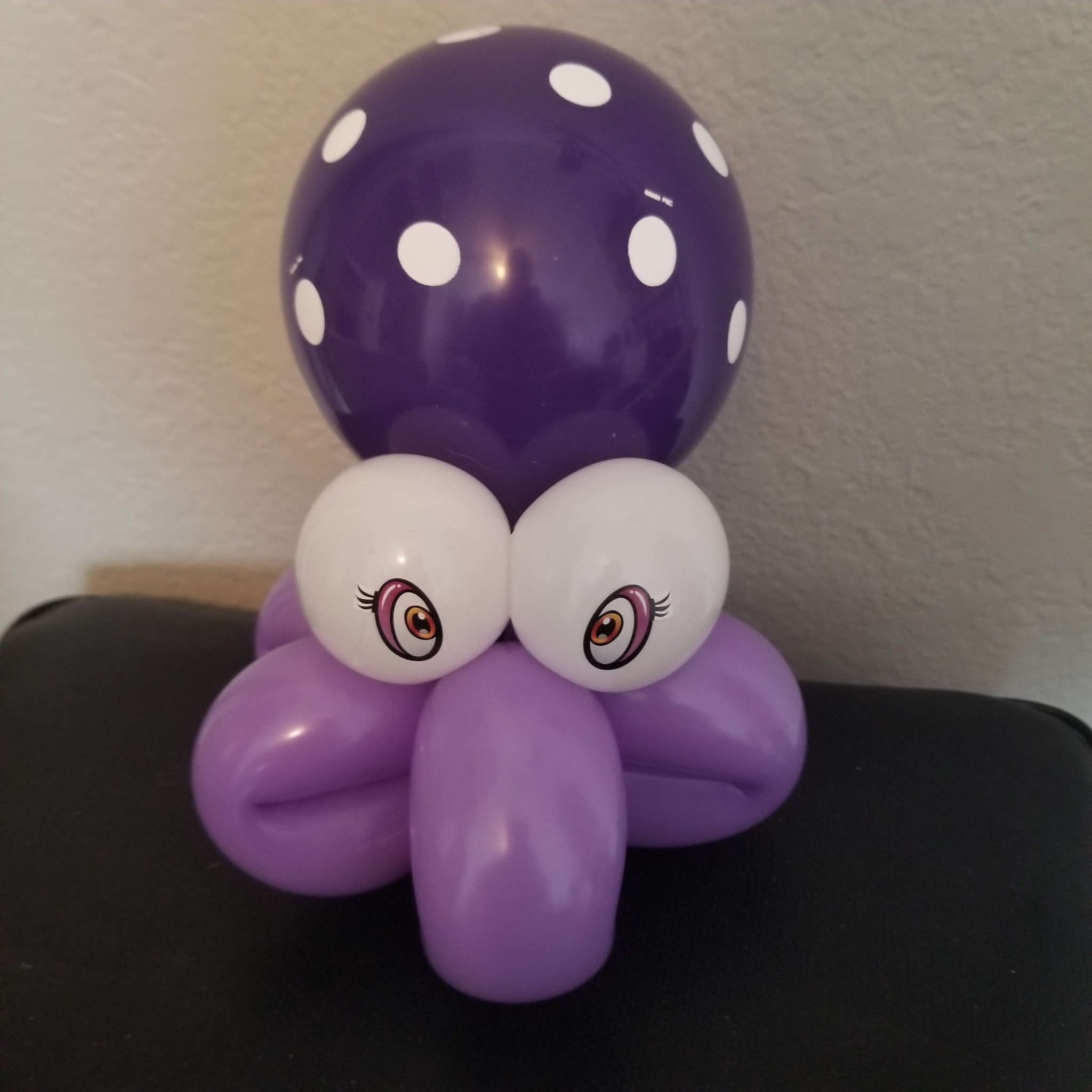 Bright party-ready balloon creation