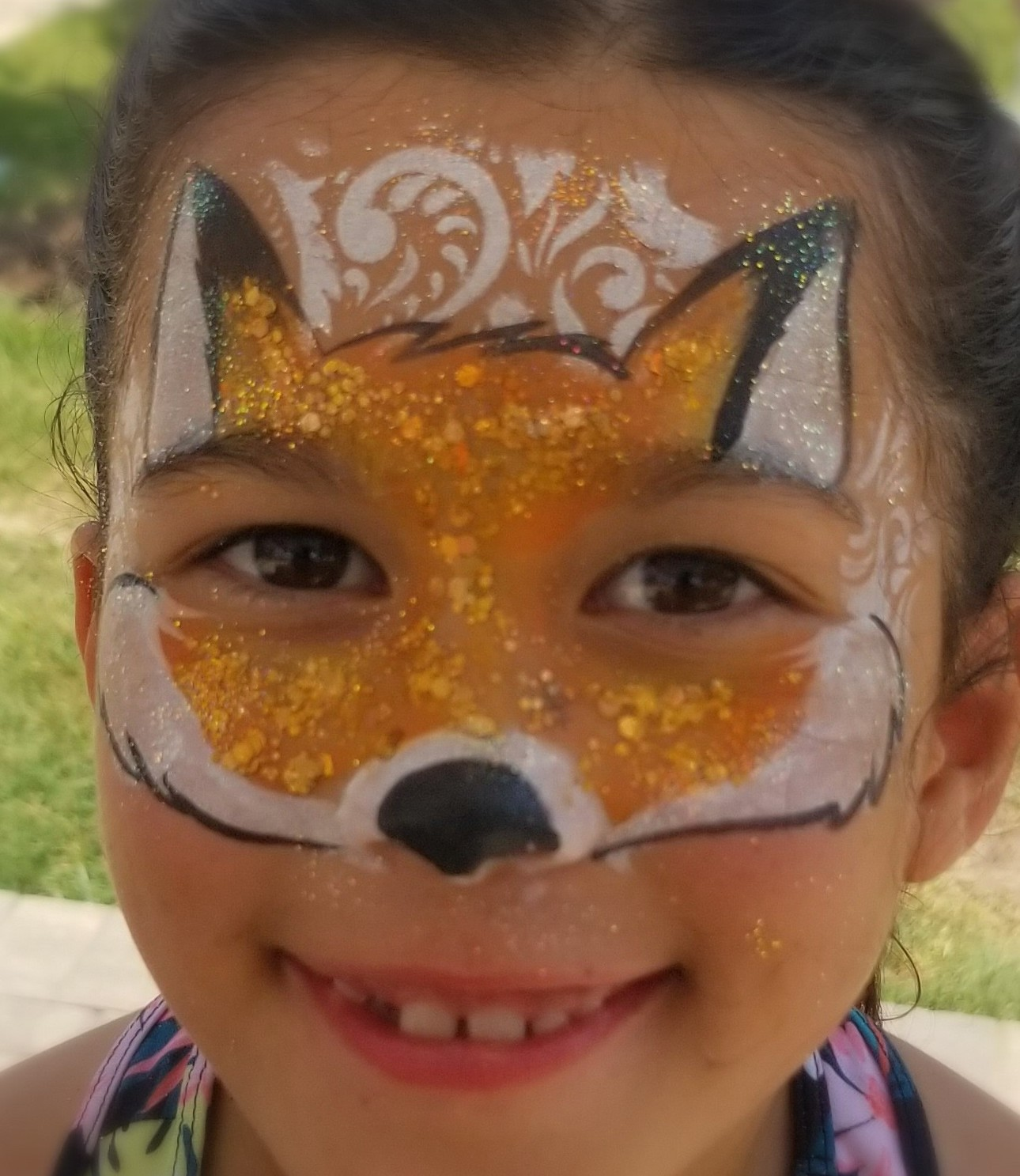 Animal-inspired face painting