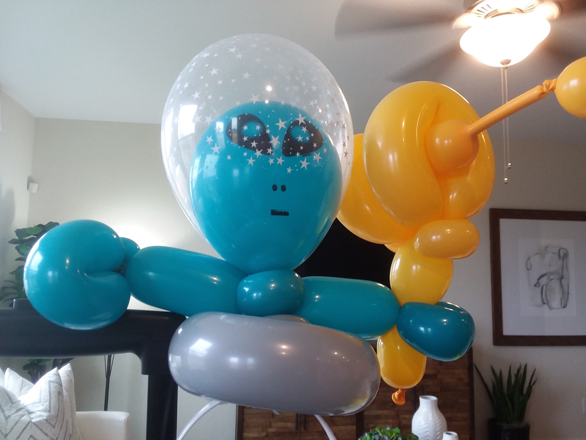 Party Time Fun balloon entertainment for a community event